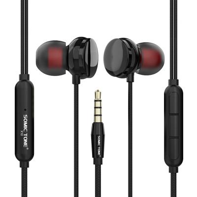 China Perfect Sound Quality High Sound Headphones Wired 3.5mm In-Ear Stereo Earphone For iPhone for sale