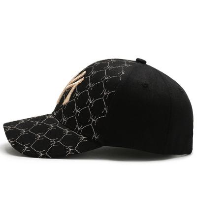 China Nice Sun-protection JOINT Logo Custom Ponytail Baseball Cap Stylish Mesh Modern Design Rainproof for sale