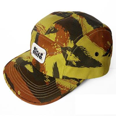 China 5 Panel Snapback Snapbacks Hat JOINT Unstructured Custom Camper Hat Outdoor Running Hat for sale