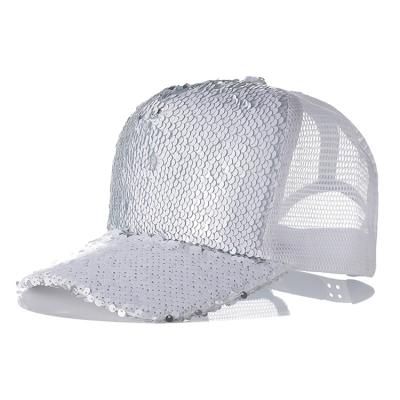 China JOINT High Quality Women's Sparkle Glitter Sequin Hat Vintage Mesh Baseball Caps Wholesale for sale