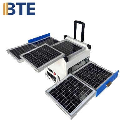 China Outdoor 1000w 220v Solar Power Generator Mini Portable Solar Generator For Home Use 450 x 430 x 604 mm for sale