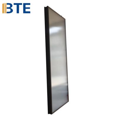 China Hot Water Space Heating / / Cooling Flat Plate Black Film Pressurized Solar Collector for sale