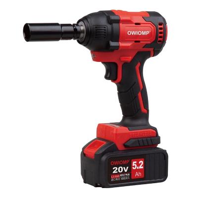 China Multifunctional Electric Power Tools Brushless Rechargeable Lithium-ion Cordless Impact Wrench for sale