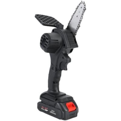 China Quick Cut Factory Guaranteed Quality Lithium Battery Non-Slip Cordless Chainsaw for sale