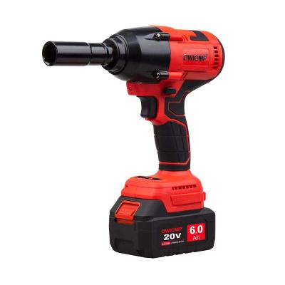 China Multi-Functional Impact Battery Wrench 20V Electric Industry Cordless Brushless High Torque for sale