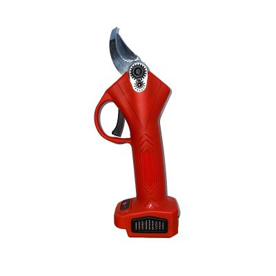 China Professional Anti-skid Handle Lithium Battery Pruning Electric Scissors Charging Garden Bypass Power Shears for sale