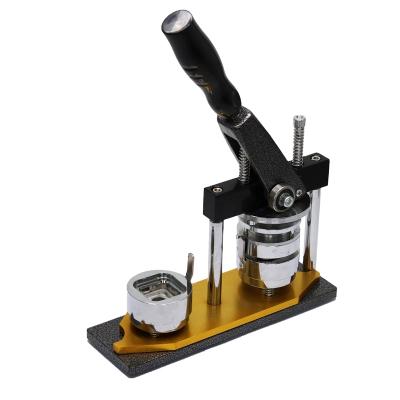 China Other Square 55*55mm Pin Button Badge Making Machine 55*55mm Size DIY Button Maker for sale