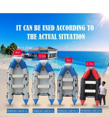 China Custom Logo Printed Water Sports Customized Inflatable Rib Boat for sale