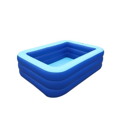 China Outdoor& Simple Logo Design Custom Big Inflatable Home Pools For Adults for sale