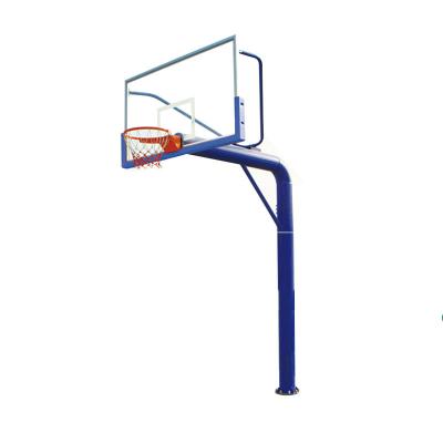 China Factory Directly Supply Good Price Manufacturers Supply Buried Round Tube Basketball Rack HY-1014A for sale