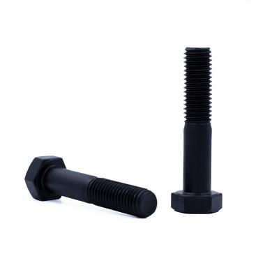 China Q195 Customized Standard Hex Bolts Grades 10.9 Grade 8.8 Black Hex Bolt for sale