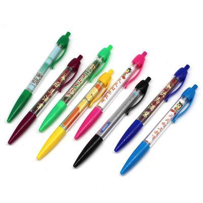 China office & School Pen Wholesale Pull Out Paper Banner Pen With Customized Logo for sale