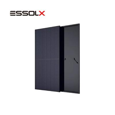 China FULL ENERGY SYSTEMS 400W 405W 410W MONO BLACK SOLAR PANEL 210mm*210mm for sale