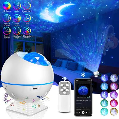 China Hot Selling Modern Night Remote Control Light Galaxy Laser LED Star Spherical Projector For Bedroom for sale