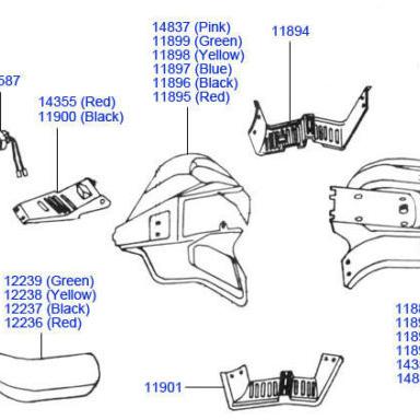 China kazuma atv foot rest for KZM50 KZM50 for sale