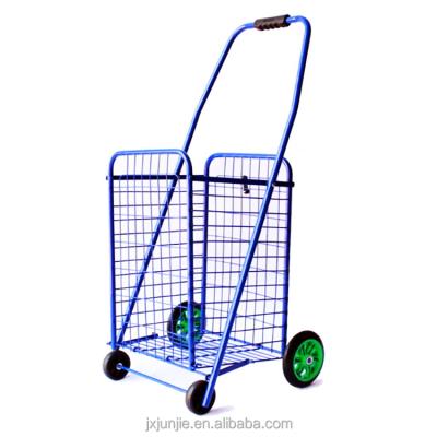 China Electric Folding Shopping Trolley Canvas Folding Shopping Trolley Shopping Trolley With Wheels for sale