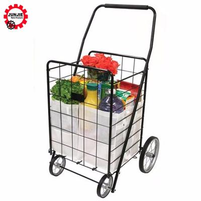 China Low Price Folding Folding Trolley Smart Shopping Trolley For Elderly, Kitchen Serving Trolley Trolley for sale