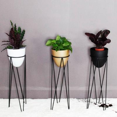 China Durable Super September Garden / Florist Display Rack Metal Iron Plant Stand Plant Pot for sale