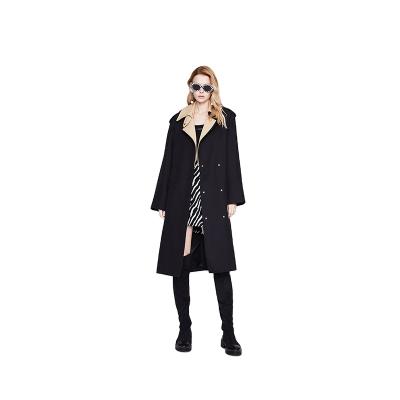 China 2021 New Anti-wrinkle Spring Women's Fashion Ditch Coat Plus Size Women Outerwear Coat for sale