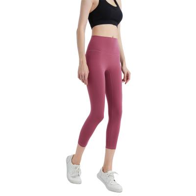 China 2021 New Design Workout Clothing High Waist Breathable Running Leggings Yoga Pants for sale