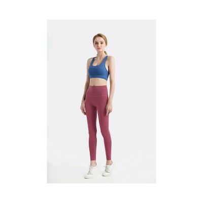 China 2021 New Design Athleisure Workout Fitness Breathable Running Leggings Yoga Pants for sale