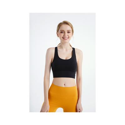 China Breathable women vest fashion sports wear sports bra gym fitness sports wear yoga vest for sale