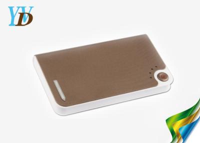 China Smart Slim Power Bank With ABS Plastic Portable Dual USB Travel Charger for sale