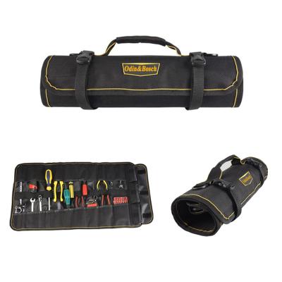 China Custom Carriable Shoulder Strap Outdoor Work Log Garden Roll Up Rolling Tool Bag for sale