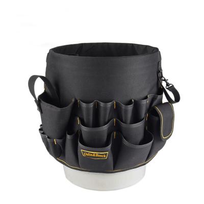 China Electrician Bucket Bag Tools Carpenter Gardening Plumber Heavy Duty Organizer Customized Users Tool Organizer Craftsman Gear Drive for sale