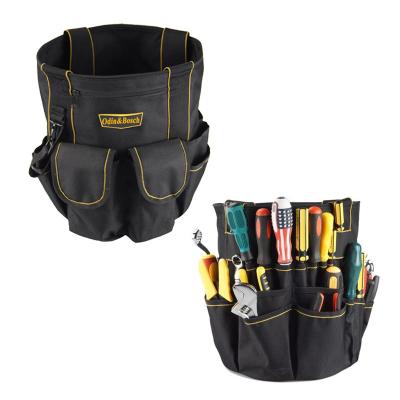 China Customized Heavy Duty Bucket Carpenter Durable Gardening Plumber Heavy Duty Electrician Tool Bag for sale