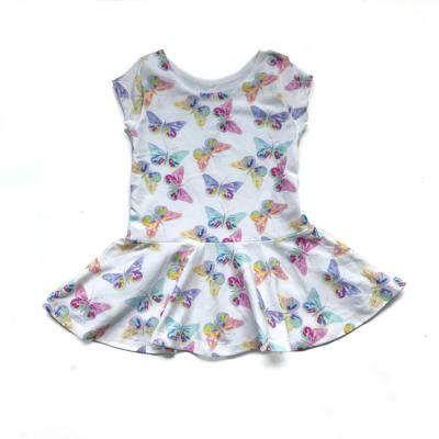 China Wholesale Kids Anti-wrinkle Summer Custom Made Sleeveless Pattern Girl Tank Top Dresses Lovely For Teen Girls for sale