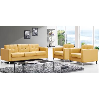 China Modular Classic Design Office Sofa 1+2+3 Reception Sofa Luxury Office Sofa Set (FOH-8002) for sale