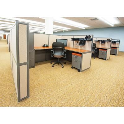 China Commercial High End Glass And Plywood Partition Office Wall Partition Furniture USA Standard Furniture (FOHTX-161) for sale