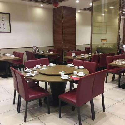 China Contemporary Customized Chinese Restaurant Furniture Set Hotel Food Space Restaurant Dining Table For Sale for sale