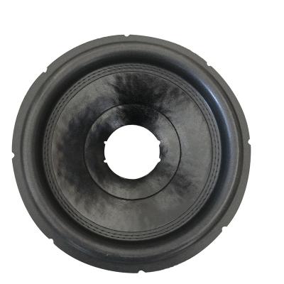 China PORTABLE 12inch Subwoofer Parts Foam Edge Non Press Color Paper Cone for sale