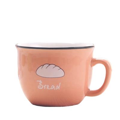 China Wholesale Disposable Cheap Ceramic Tea Mugs Small Cups Ceramic Coffee Mug For Restaurant for sale