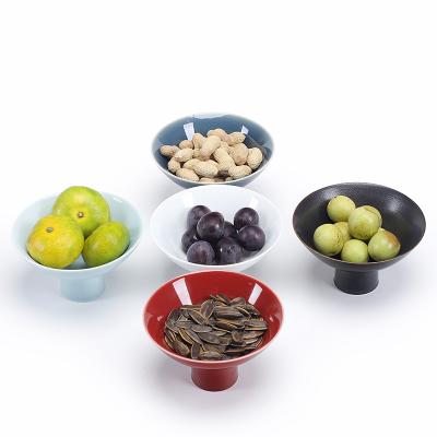 China Wholesale Disposable Porcelain Fine Tableware Ceramic Fruit Bowl For Home for sale