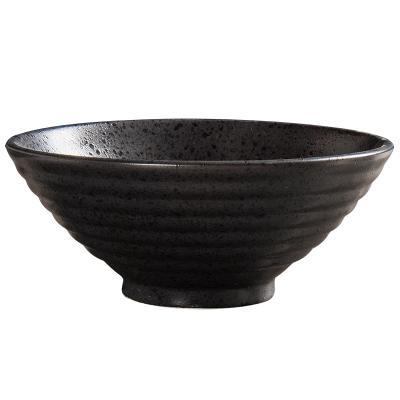 China Japanese Disposable Porcelain Tableware Ceramic Bowl Ramen Reman Bowl for sale