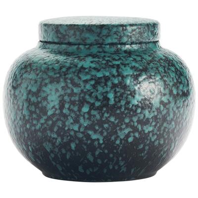 China Online Wholesale Pet Style Ceramic Urn Ceramic Cinerary Coffin For PET for sale