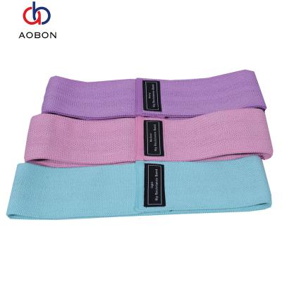 China Resistance Booty Exercise Bands set for legs butt elastic fitness band elastic fitness for sale