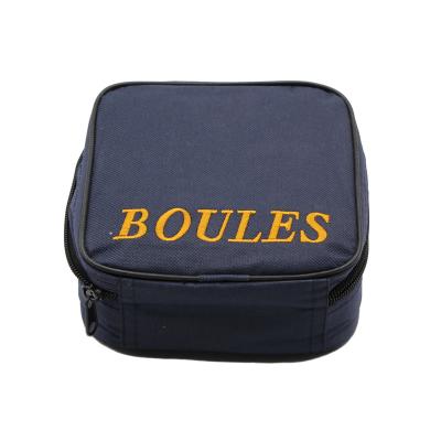 China Petanque Ball Packing, Nylon Bag, 4 pcs Boules Ball Packing for sale