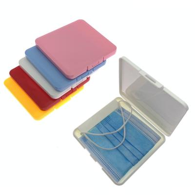 China Custom Waterproof Aseptic Factory PP Mask Case Holder Mask Box Plastic Case for sale