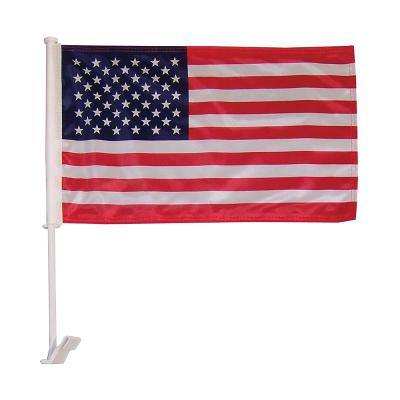 China America Flag Car Flag Car Window Hanging Flag for sale