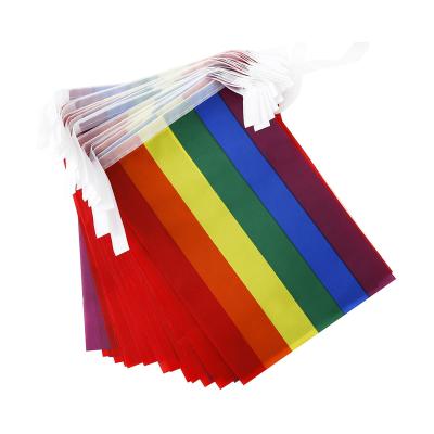 China Flipping Flag 100 Feet LGBT Pride Flag Gay Lesbian Indoor/Outdoor Pride Flag Decorations (8.2