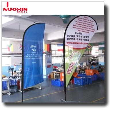 China Show Good Quality Sporting Events Advertising Display Outdoor Feather Flag for sale