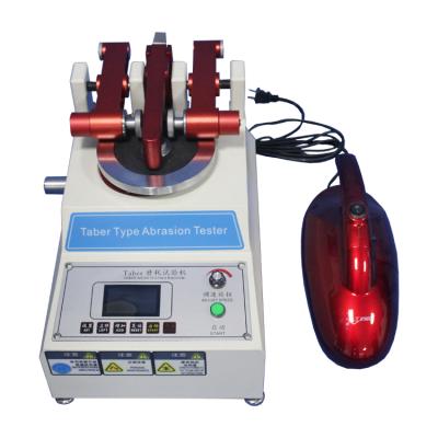 China Hot Selling High Quality Leather and Rubber Abrasion Testing Machine Leather and Rubber Abrasion Tester for Leather Fabric and Paint for sale