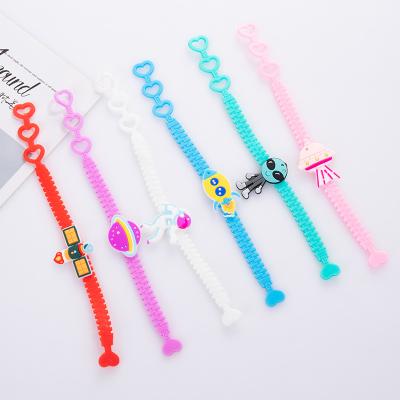 China Cartoon Factory Promotion Bracelet Children's Party Hand Chain Cartoon Space Bracelet for sale