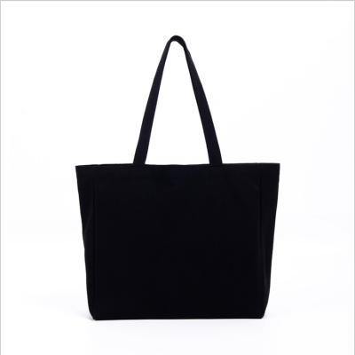 China ECO TOTE BAG ready to ship factory wholesale 12 oz cotton canvas tote bag eco tote bag multi color casual casual single shoulder shopping bag for sale