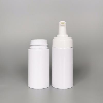 China Cosmetics Skin Care Products Packaging Custom Empty Ready To Ship 100ml Foaming Foaming Empty Pump Bottle for sale