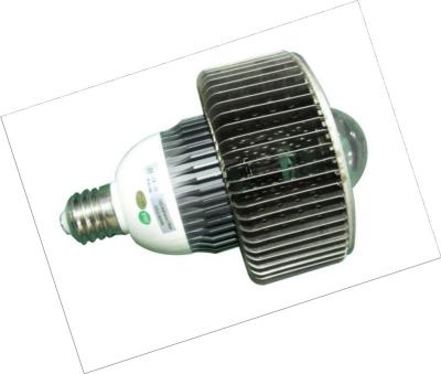 China Alta lámpara industrial 80W Bridgelux de la bahía de E40 LED con el disipador de calor de la aleta en venta